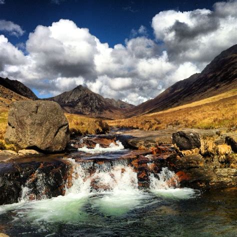 Glen Rosa Isle Of Arran Fairy Pools Scotland Fairy Pools Isle Of