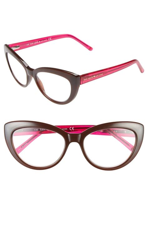 kate spade new york 'kalena' 53mm cat eye reading glasses | Nordstrom