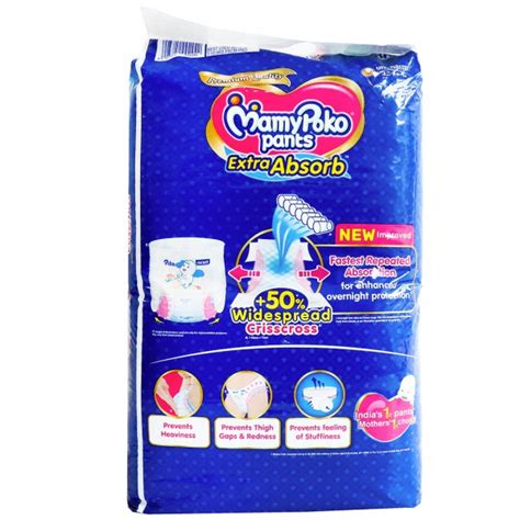 Buy MamyPoko Pants Extra Absorb Diapers XXL 15 25 Kg Pack Of 40 In