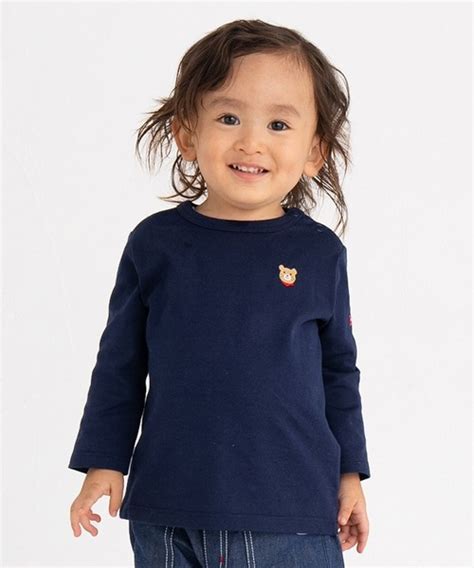 HOT BISCUITS tシャツ Everyday Seriesワンポイント 長袖Tシャツ キッズ 子供服 男の子 女の子 ZOZOTOWN Yahoo 店 通販 Yahoo