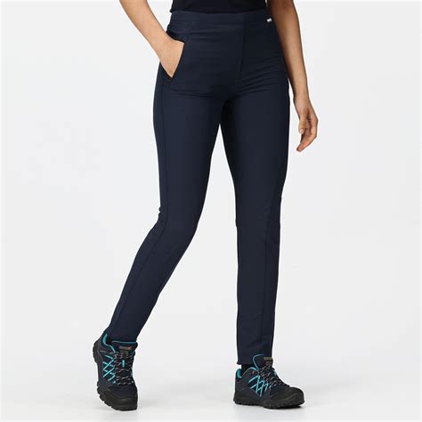 Navy Pentre Stretch Walking Trousers BrandAlley