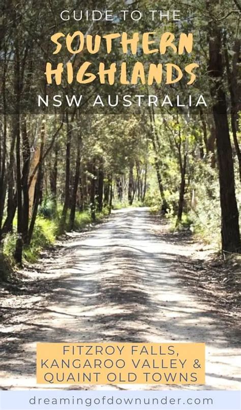 Guide To The Southern Highlands NSW Historical Towns Fitzroy Falls