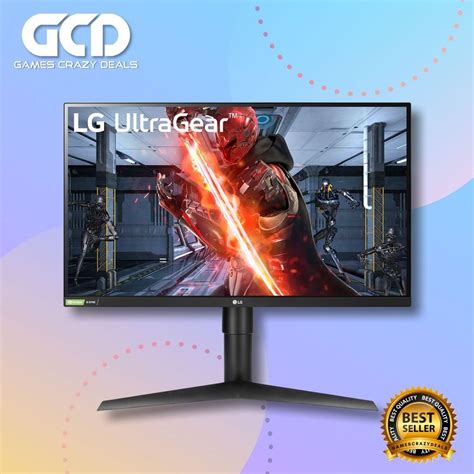 Lg 27gl83a 27 Ultragear™ Qhd Ips 1ms Gaming Monitor With G Sync