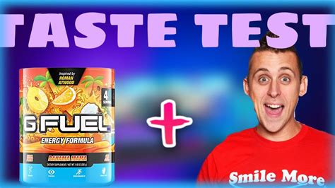 Bahama Mama Taste Test And Review Gfuel Youtube