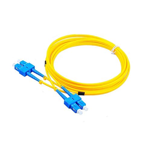 Sc Upc Duplex Single Mode G652d Optical Fiber Patch Cord Cordon De