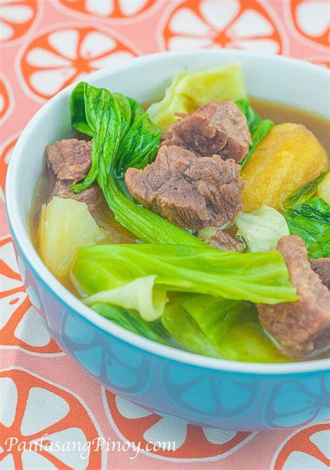 Nilagang Baka Recipe | Recipe | Nilagang baka recipe, Baka recipe, Cooking