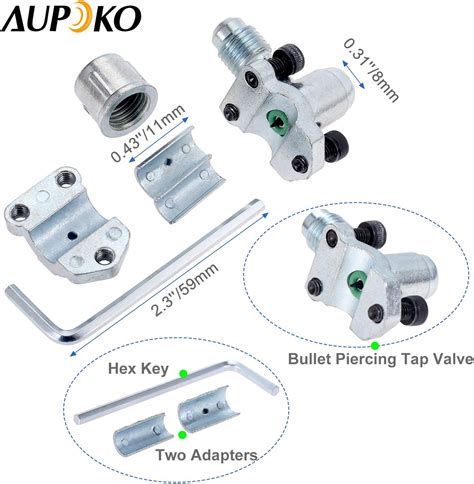 Aupoko Ac R A Kit De Recarga De Fre N Para Refrigerador Con V Lvula