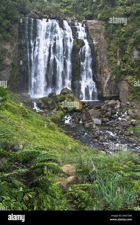 Dh Marokopa Falls WAITOMO NEW ZEALAND New Zealand Rainforest Water