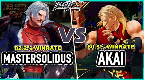 Kof Xv 🔥 Mastersolidus Rugalyashiroramón Vs Akai Andyblue Mary