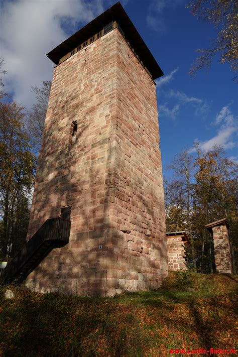 Burgruine Frankenberg Landkreis Schmalkalden Meiningen