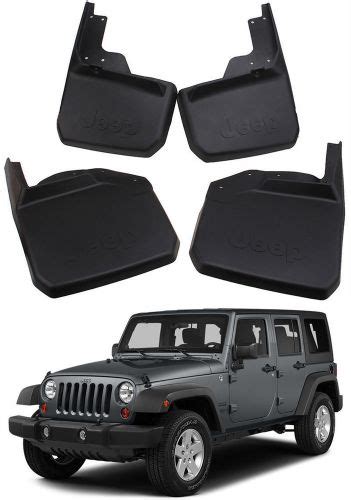 Find New Genuine Oem Splash Guards Mud Guards Mud Flaps For 2007 2016 Jeep Wrangler In Hongkong