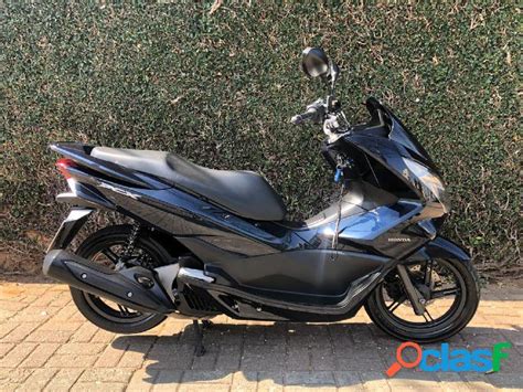 Honda Pcx 150dlx Azul 2018 150 Gasolina Em Pacaembu Clasf Veiculos