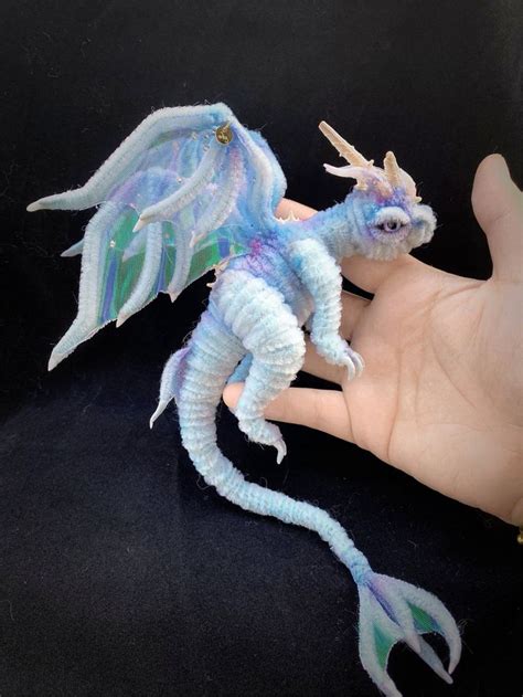 Phantom Dragon Dolls,custom Plush Dragon,personalized Realistic Fantasy Creatures,handmade ...