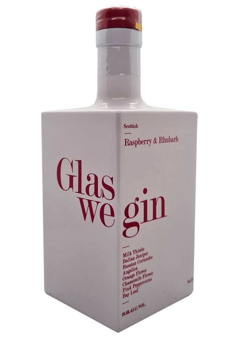 Glaswegin Raspberry And Rhubarb Gin 70cl — Inverurie Whisky Shop