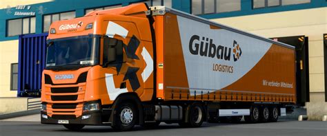 G Bau Logistics Scania Skinpack V Ets Euro Truck Simulator Mods