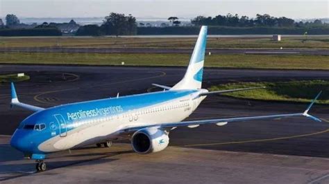 Aerolíneas Argentinas Sumó A Su Flota Un Nuevo Boeing 737 Max