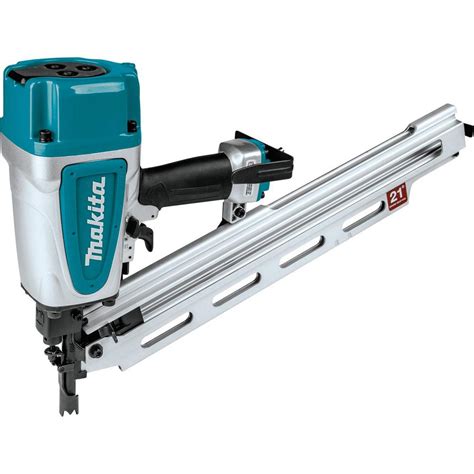 Makita 3 1 2 In 21 Degree Pneumatic Full Round Head Framing Nailer