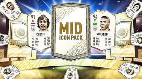 X Guaranteed Mid Icon Packs Fifa Ultimate Team Youtube