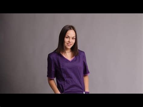 Медицинская одежда Emarko Style - Медицинский Костюм " Сантана " - YouTube
