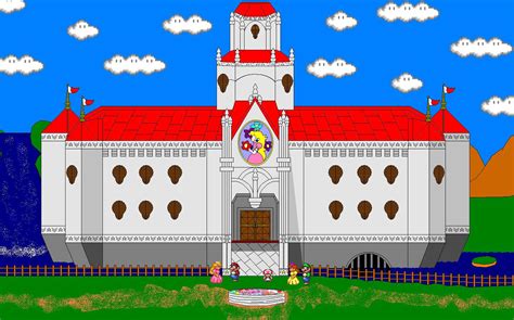 Princess Peach S Castle By Jago Mizukami On Deviantart