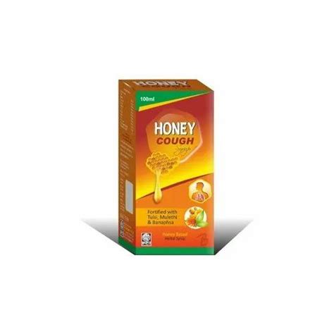 Plastic PCI Honey Cough Syrup For Dry Cough Bottle Size 100 Ml At Rs