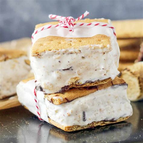 S Mores Ice Cream Sandwiches Beyond Frosting