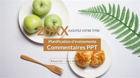 Meilleurs Modèles Powerpoint De Nourriture Gratuits Pour Votre