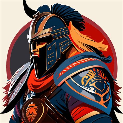 Premium Vector Warrior Vector Illustration