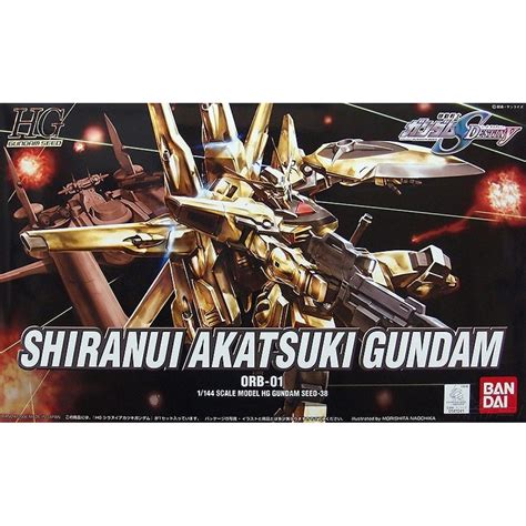 Mô Hình Gundam Bandai HG 38 Shiranui Akatsuki Gundam 1 144 Gundam SEED