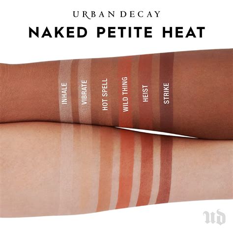 Urban Decay Naked Petite Heat Eyeshadow Palette Scorched Matte