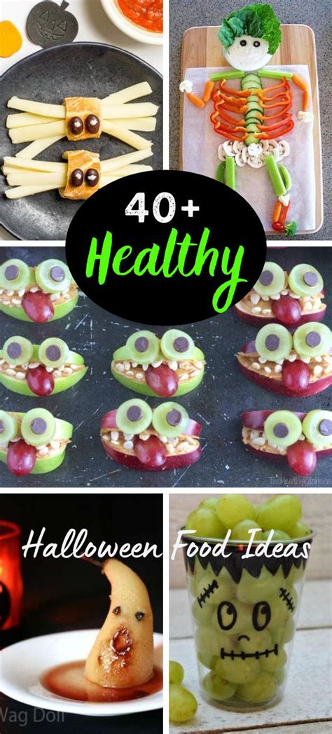 Healthy Halloween Snacks & Party Food | Healthy halloween food, Healthy ...