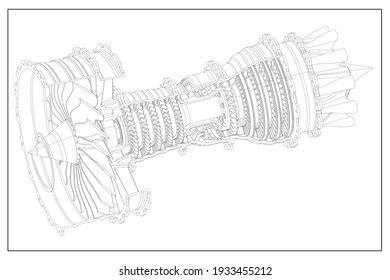 3d Design Turbine Stock Illustration 1933455212 | Shutterstock