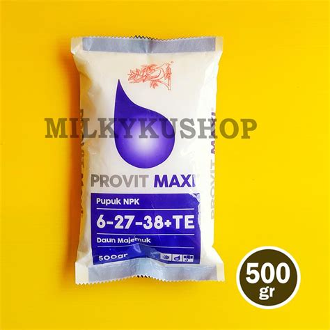 Jual Pupuk Meroke Provit Maxi Gram Kemasan Pabrik Npk Shopee