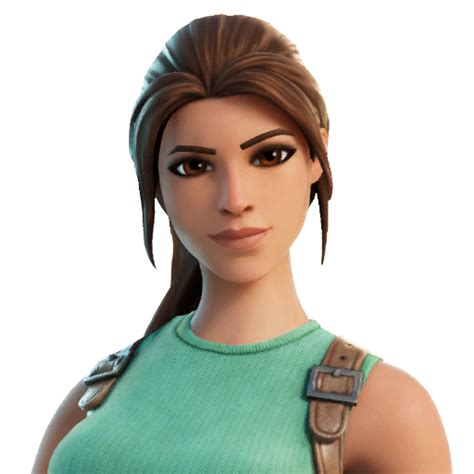 Fortnite Lara Croft Skin - Character, PNG, Images - Pro Game Guides