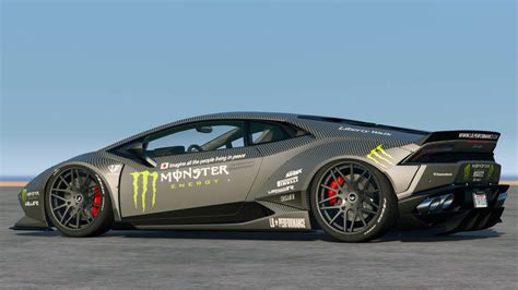 Lamborghini Huracan LP 610 LibertyWalk Monster Livery GTA5 Mods