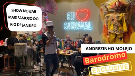 EXCLUSIVO SHOWANDREZINHO MOLEJO DA MOCIDADE CANTANDO SUCESSOS NO