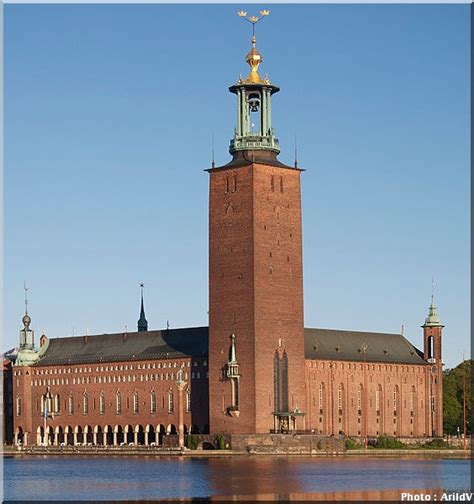 Visiter Stockholm: Stadshuset City hall (Tourisme Stockholm)