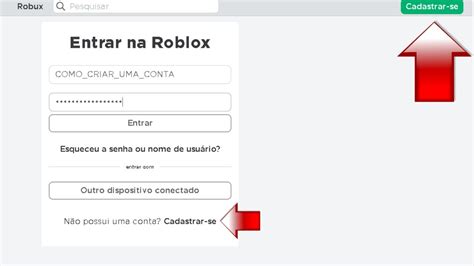 Como Criar Uma Conta No Roblox Youtube