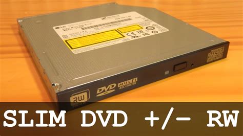 LG GTC0N Slim Optical Drive Writer DVD RW 8x Read Write Black SATA