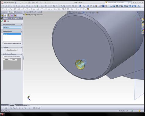 Bibliotheks Features Positionieren DS SolidWorks SolidWorks Foren