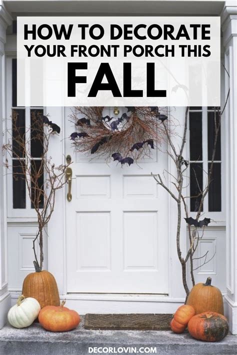 Outdoor Fall Decorating Ideas For Your Front Porch