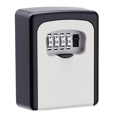 Buy KIPRUN Key Storage Lock Box, 4-Digit Combination Lock Box, Wall ed ...