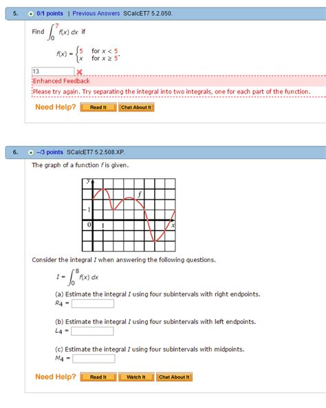 Solved Find Integral F X Dx Between Limit 0 To 7 If F X {5