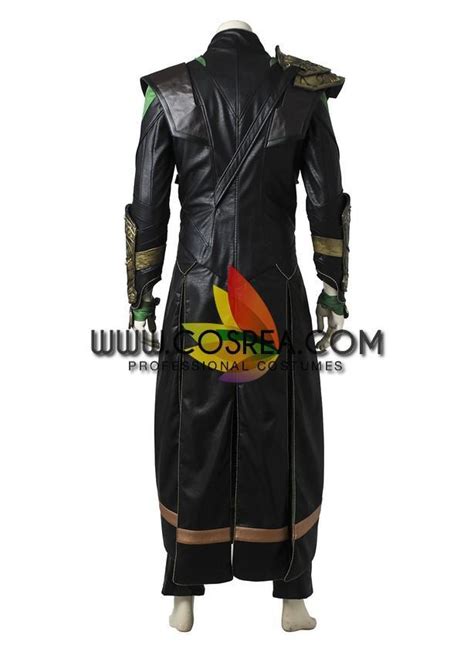 Loki The First Avengers PU Leather Cosplay Costume - Cosrea Cosplay