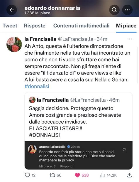 Gohan On Twitter Noi E Tantissimo Amore Uof Donnalisi Drojette