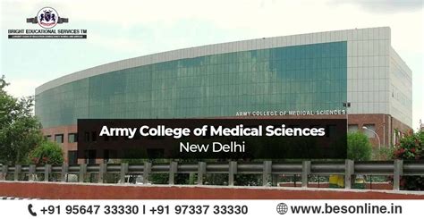 Army College of Medical Sciences, New Delhi - Bright Educational ...