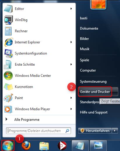 Druckerfreigabe Unter Windows Supportnet