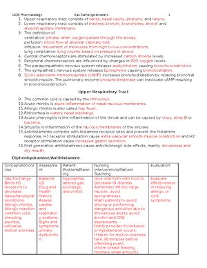 Mobility Comfort And Inflammation Worksheet 2021 1230 Pharmacology