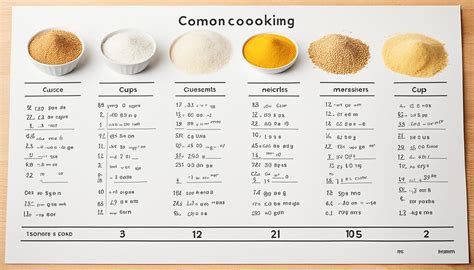 Exact Cup To Ounce Measurements Guide