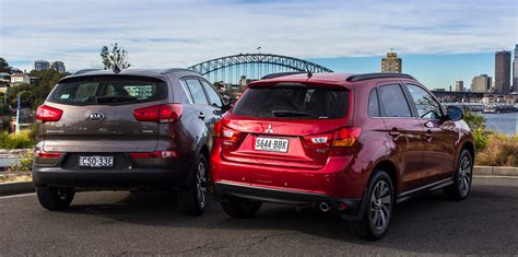 Kia Sportage V Mitsubishi Asx Comparison Review